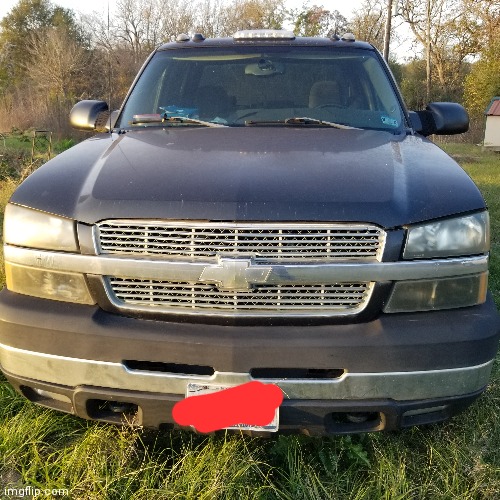 front of my IRL truck | made w/ Imgflip meme maker