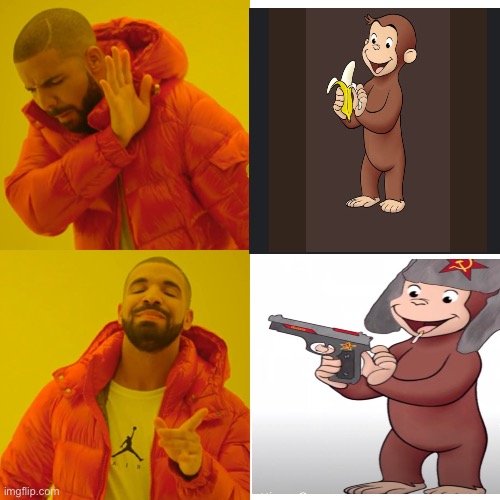 Yet another cursed image | image tagged in memes,drake hotline bling | made w/ Imgflip meme maker