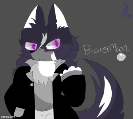 Meet Lurious Bustermoon, Wintershade's Half Brother and Rival :D | image tagged in lurious,bustermoon,why did i make him hot | made w/ Imgflip meme maker
