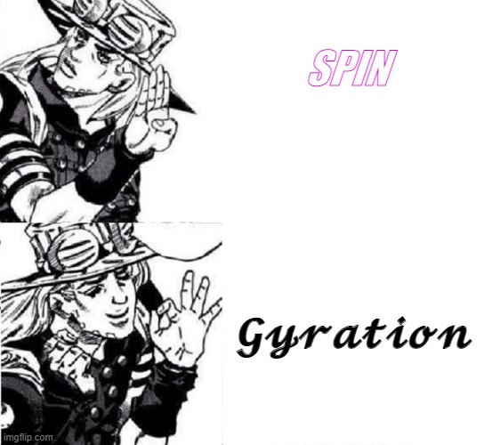SPIN; 𝓖𝔂𝓻𝓪𝓽𝓲𝓸𝓷 | made w/ Imgflip meme maker