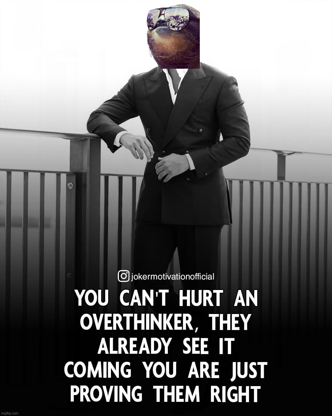 You can’t hurt an overthinker | image tagged in you can t hurt an overthinker | made w/ Imgflip meme maker