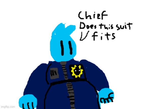 bubs In SSP uniform | image tagged in blank white template | made w/ Imgflip meme maker