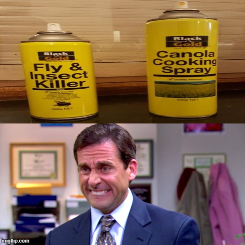 Imagine using the wrong one D: | image tagged in micheal scott yikes,you had one job,fail | made w/ Imgflip meme maker