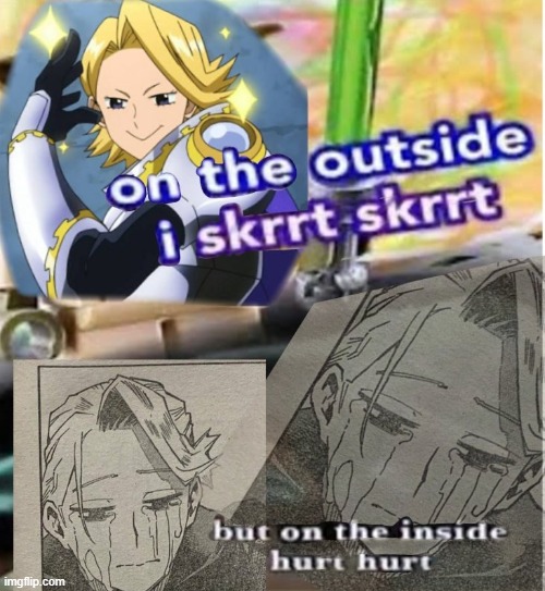 spoilers so NSFW.... poor Aoyoma ;-; I can't imagine how hard it must've been for him... | made w/ Imgflip meme maker