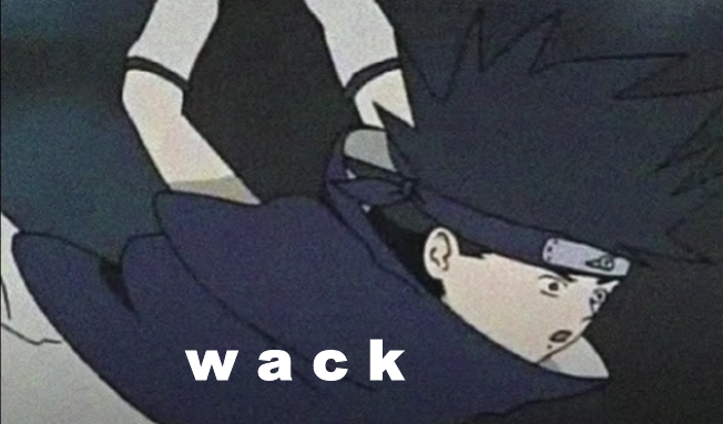 High Quality w a c k Blank Meme Template
