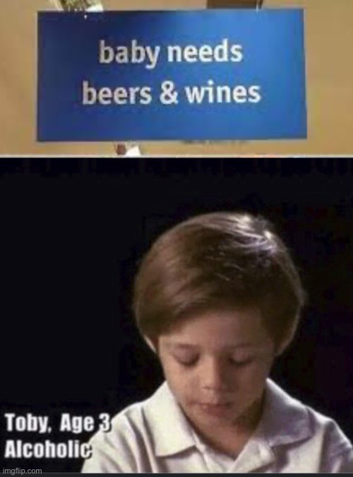 Clever title | image tagged in sign fail,toby,alcoholic,funny translate,translation fail,stop reading the tags | made w/ Imgflip meme maker