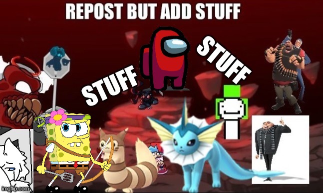 credit to Alex-SmashBro for this Pibby SpongeBob thingy | made w/ Imgflip meme maker
