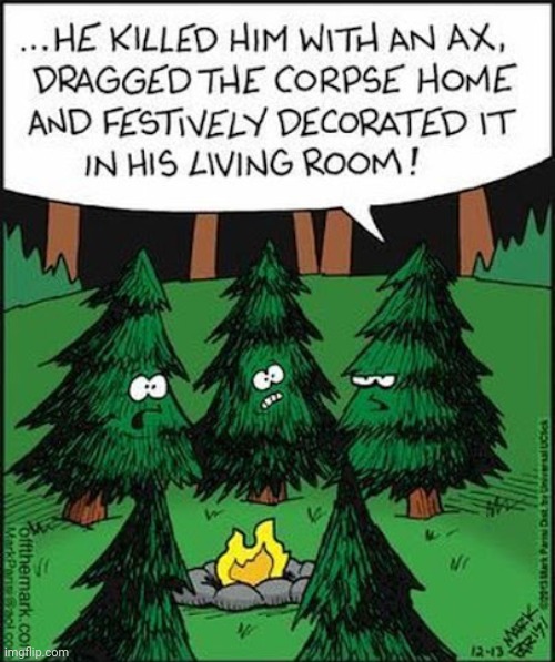Christmas decoration | image tagged in comics/cartoons,comics,corpse party,christmas tree,comic,christmas decorations | made w/ Imgflip meme maker