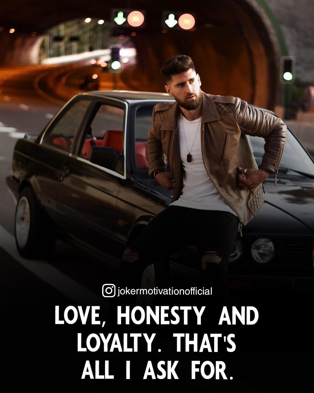 Love honesty and loyalty Blank Meme Template