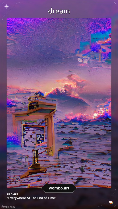 I mean, it's close, with its distorted art of places and stuff, y'know? | made w/ Imgflip meme maker