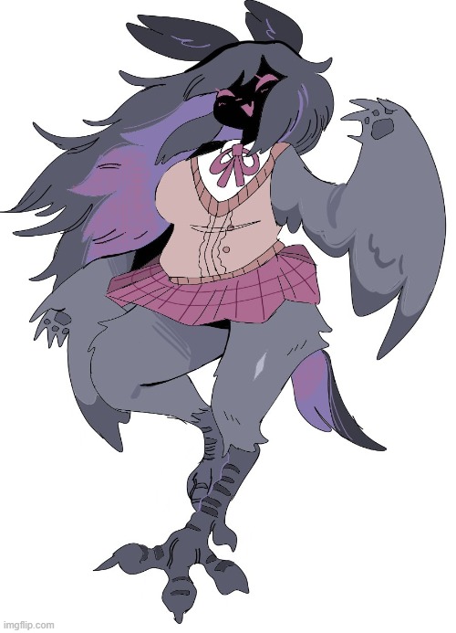 moth girl | made w/ Imgflip meme maker