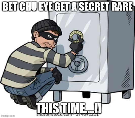 SecretRare Safecracker Blank Meme Template