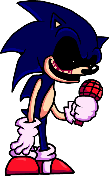 Dark Sonic (transparent) Blank Template - Imgflip