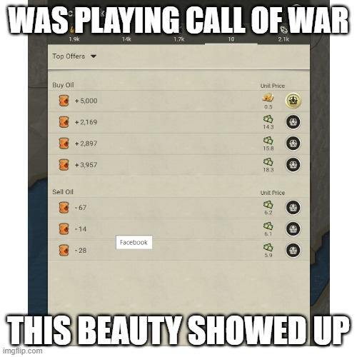 once in a blue moon? | WAS PLAYING CALL OF WAR; THIS BEAUTY SHOWED UP | image tagged in 21,69,once in a blue moon,stop reading the tags | made w/ Imgflip meme maker