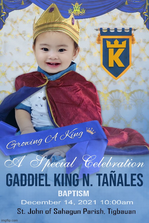 GADDIEL KING | image tagged in baby,lion king | made w/ Imgflip meme maker