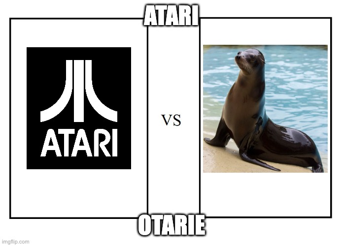 Plutôt Atari ou plutôt Otarie ? 5xd2u4