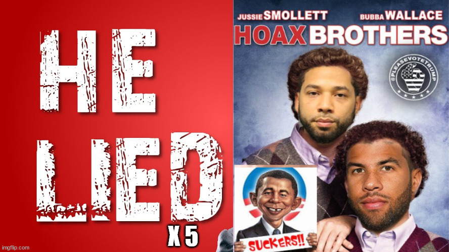 Jussie's RACE War.... | X 5 | image tagged in smollet,jussie lied,race war,democrats,evil | made w/ Imgflip meme maker