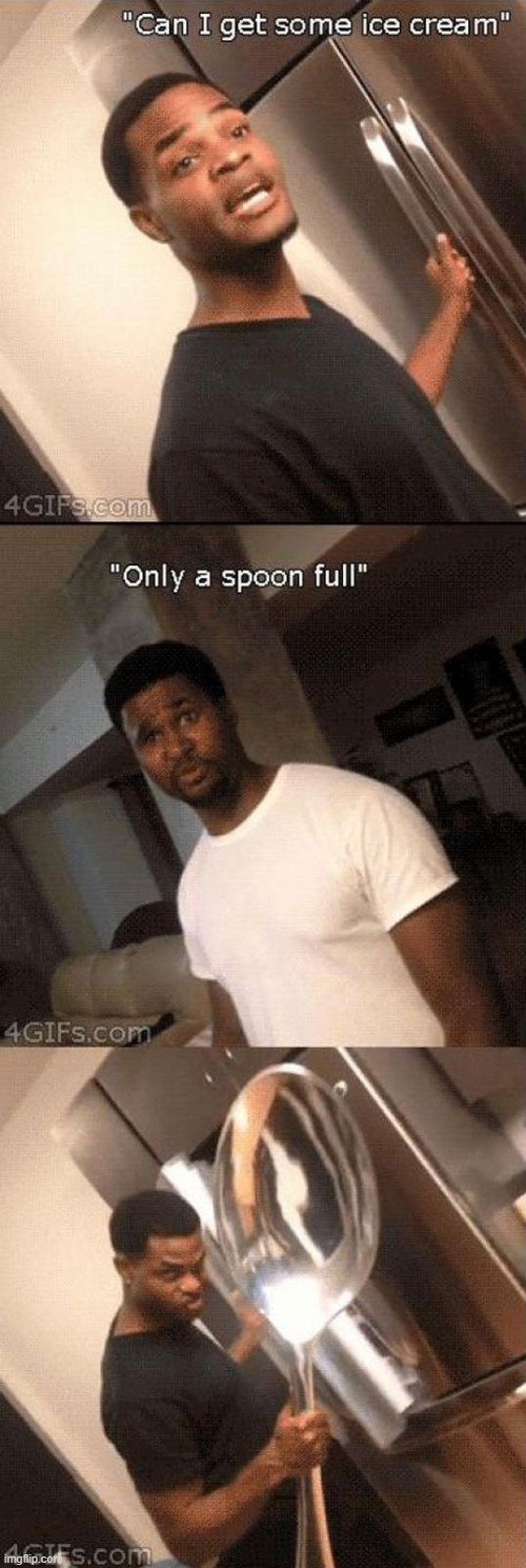 hmmmmmmm | image tagged in only a spoonful | made w/ Imgflip meme maker