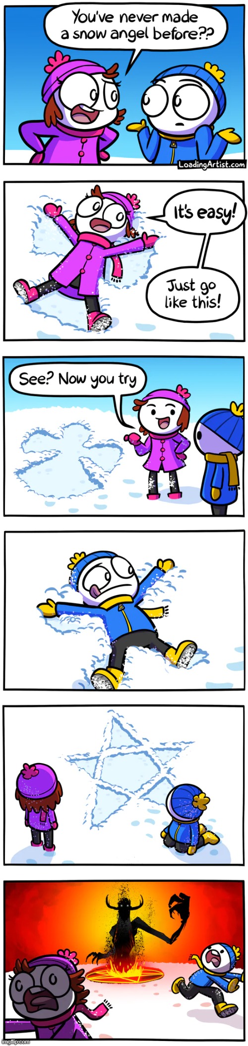 Cold spell | image tagged in comics/cartoons | made w/ Imgflip meme maker