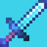Enchanted Diamond Sword Blank Meme Template