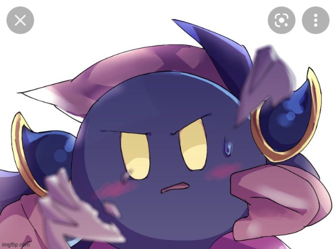 Meta Knight Unmasked | image tagged in meta knight unmasked | made w/ Imgflip meme maker