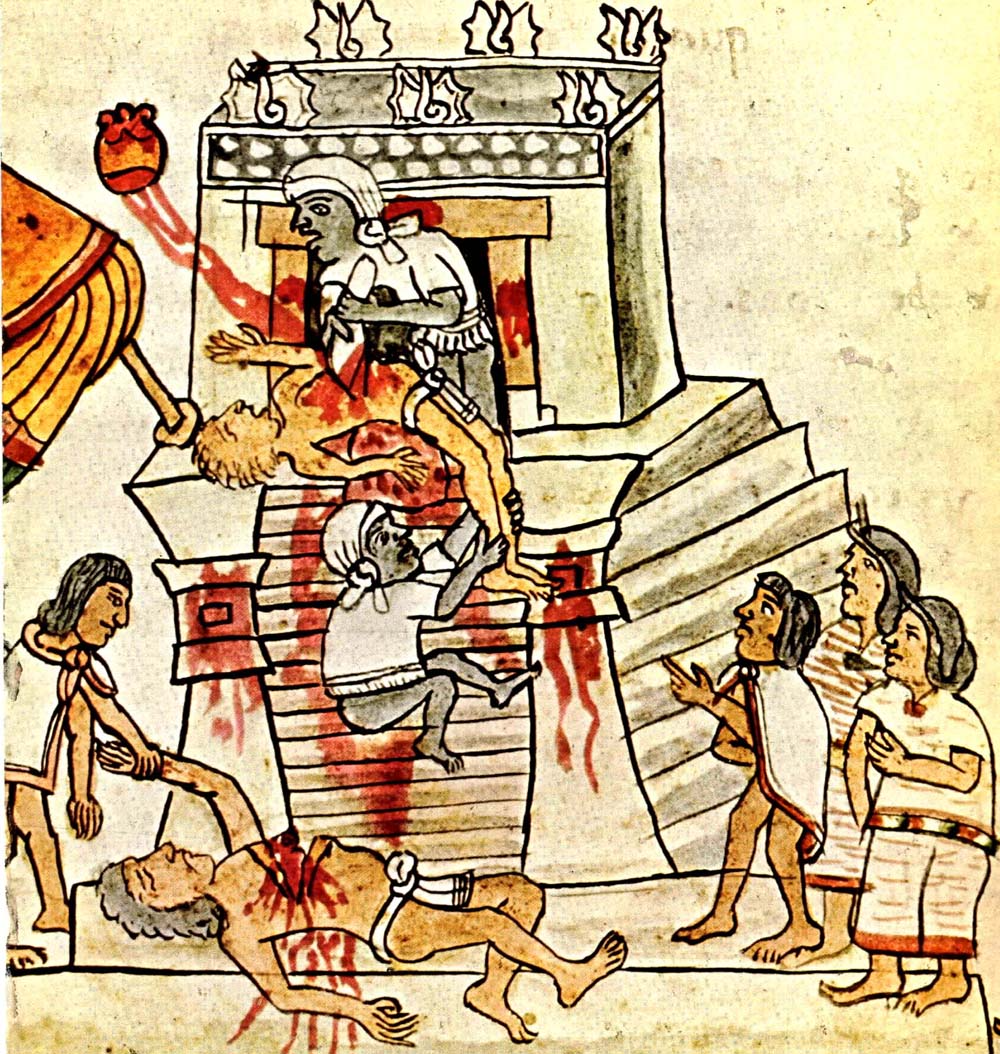 Aztec Sacrifice Blank Meme Template
