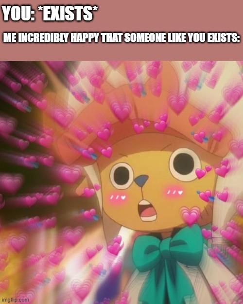 *happy danny noises* | YOU: *EXISTS*; ME INCREDIBLY HAPPY THAT SOMEONE LIKE YOU EXISTS: | image tagged in wholesome,anime | made w/ Imgflip meme maker