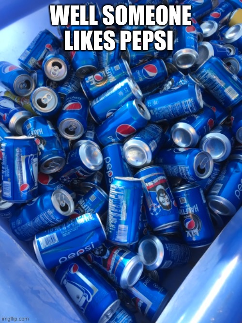 WELL SOMEONE LIKES PEPSI | image tagged in roest | made w/ Imgflip meme maker