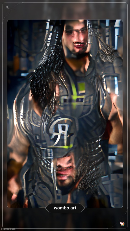 prompt was Roman Reigns | made w/ Imgflip meme maker