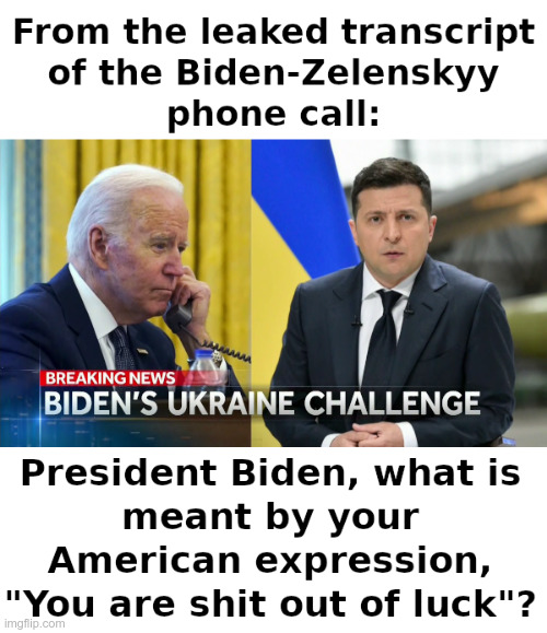 Biden Gives Zelenskyy Some Bad News | image tagged in joe biden,zelenskyy,putin,invasion,goodbye,ukraine | made w/ Imgflip meme maker