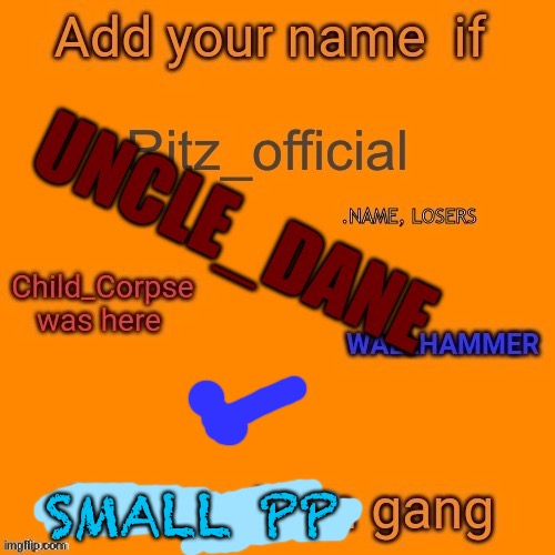 SMALL PP | made w/ Imgflip meme maker