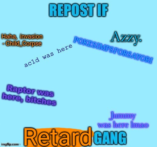 Retard | made w/ Imgflip meme maker