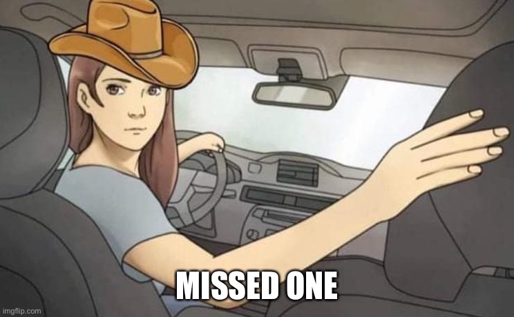 Reverse cowgirl | MISSED ONE | image tagged in reverse cowgirl | made w/ Imgflip meme maker