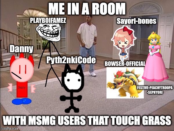 Princess Peach not Sayori or Sephiroth | FESTIVE-PEACHYTROOPA
-SEPHYORI | made w/ Imgflip meme maker