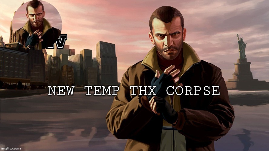 Ty corpse | NEW TEMP THX CORPSE | image tagged in papa_niko template thx corpse | made w/ Imgflip meme maker