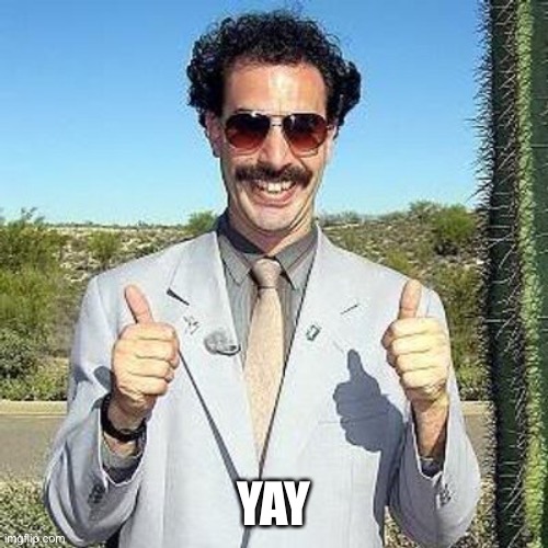 Yay | YAY | image tagged in yay | made w/ Imgflip meme maker