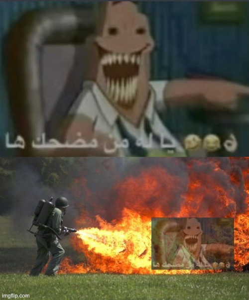 Kill it with fire | image tagged in flamethrower,memes,unfunny | made w/ Imgflip meme maker
