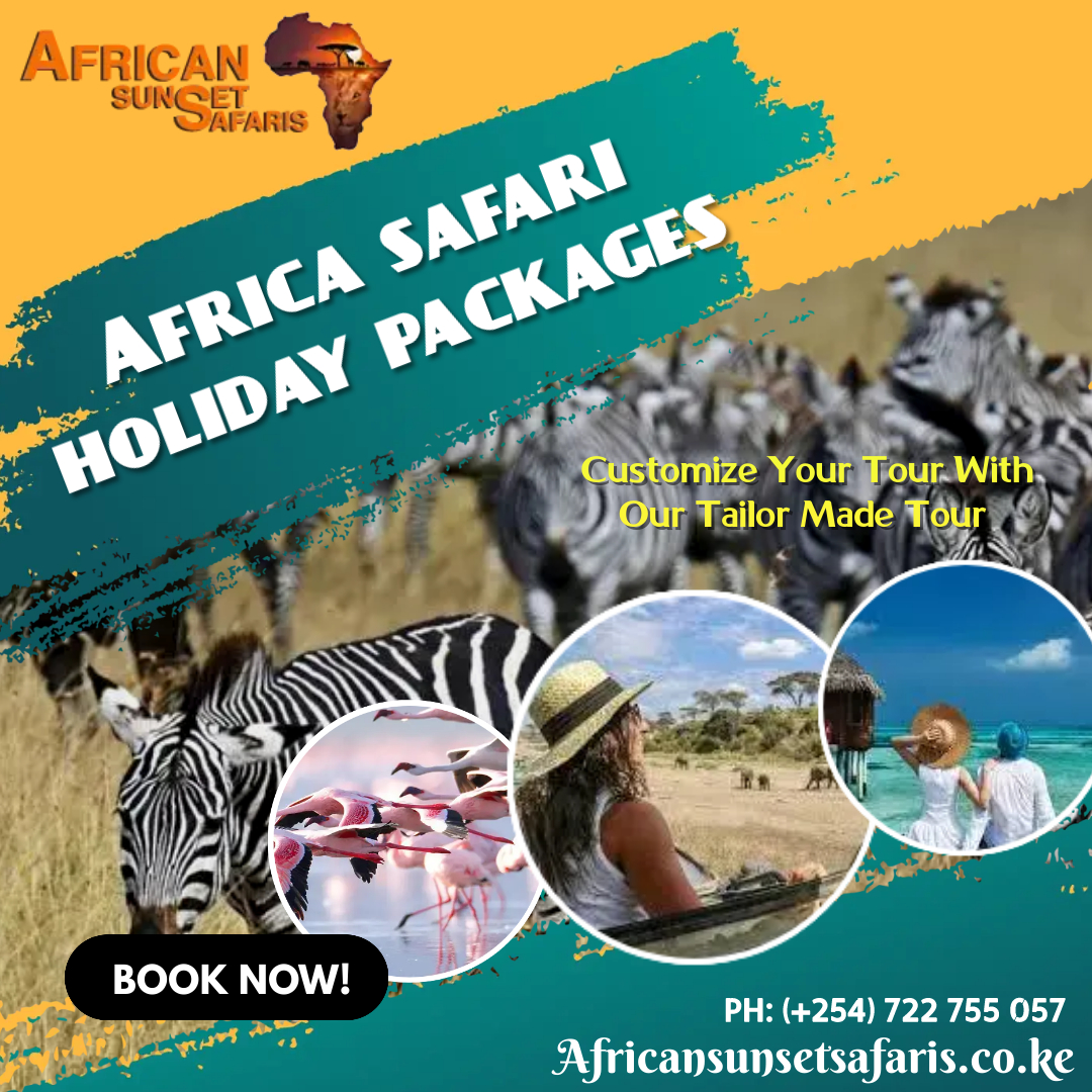 Africa Safari Holiday Packages Blank Meme Template