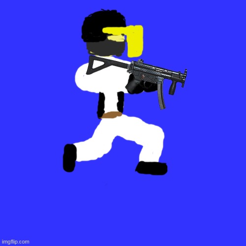 Spent 30min to draw this, SCP Guard | image tagged in memes,blank transparent square,scp guard,scp | made w/ Imgflip meme maker