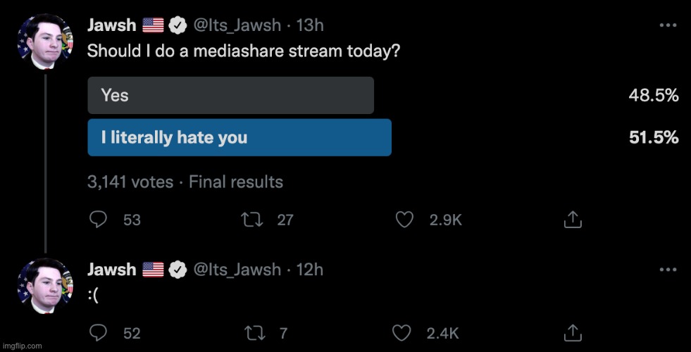 So sad :( | image tagged in memes,unfunny | made w/ Imgflip meme maker