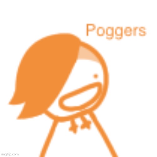 Orange Cera says poggers | image tagged in orange cera says poggers | made w/ Imgflip meme maker