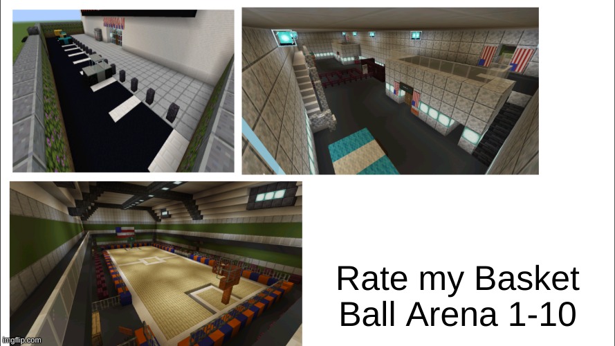 I dont know basket ball and only went to a game once | Rate my Basket Ball Arena 1-10 | image tagged in idk mods that is your choice,have a nice day mods,is this for sports stream | made w/ Imgflip meme maker