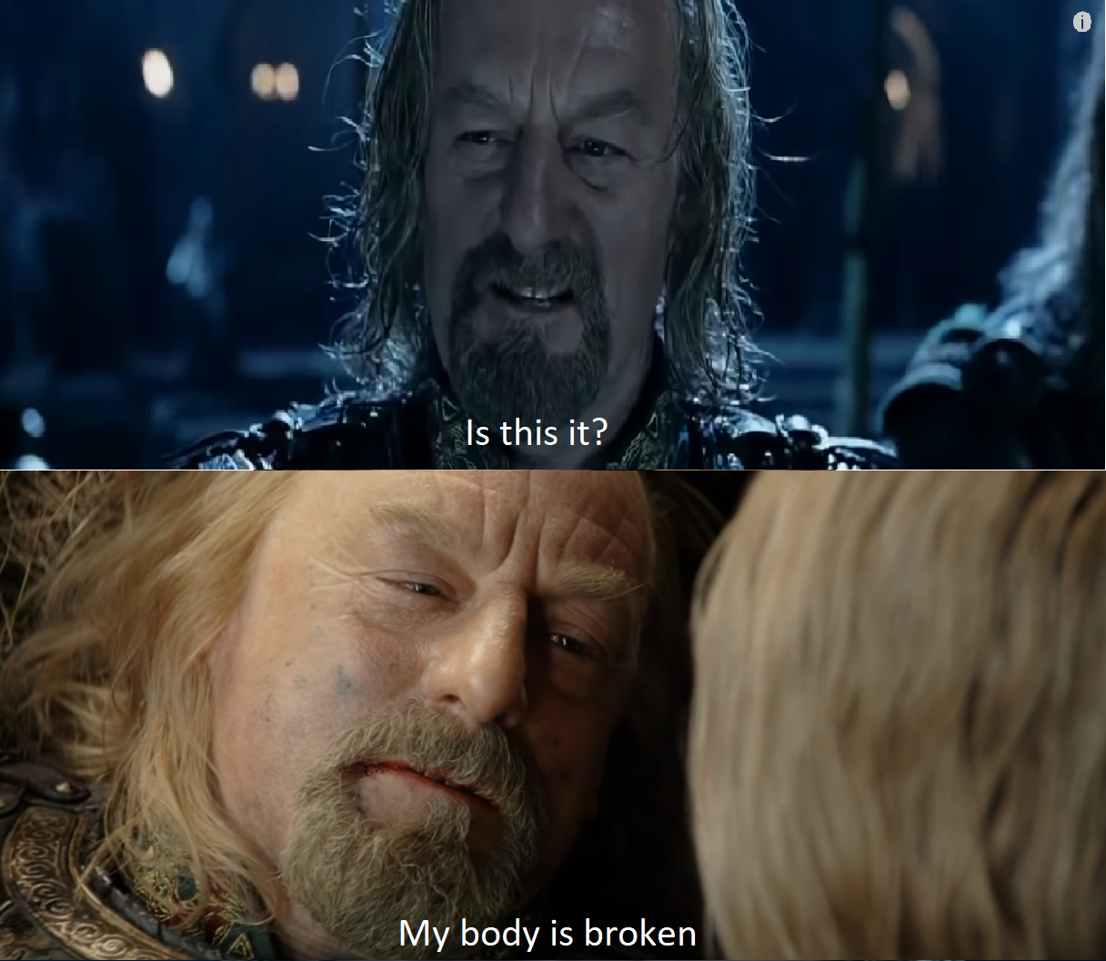 High Quality Theoden Blank Meme Template