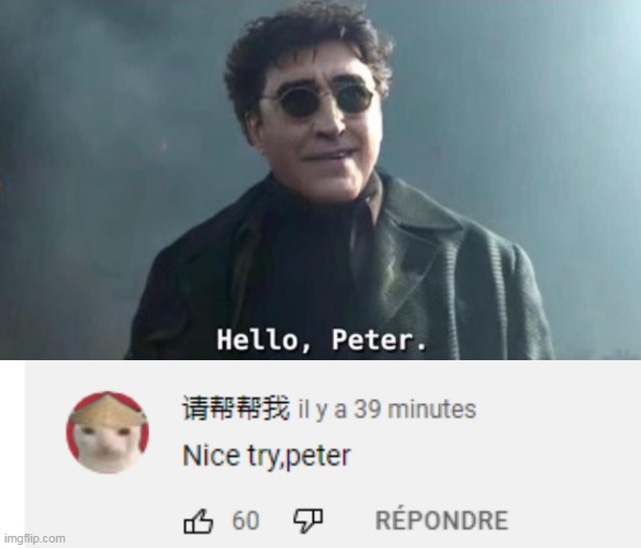 second is my temp | image tagged in hello peter,nice try peter | made w/ Imgflip meme maker