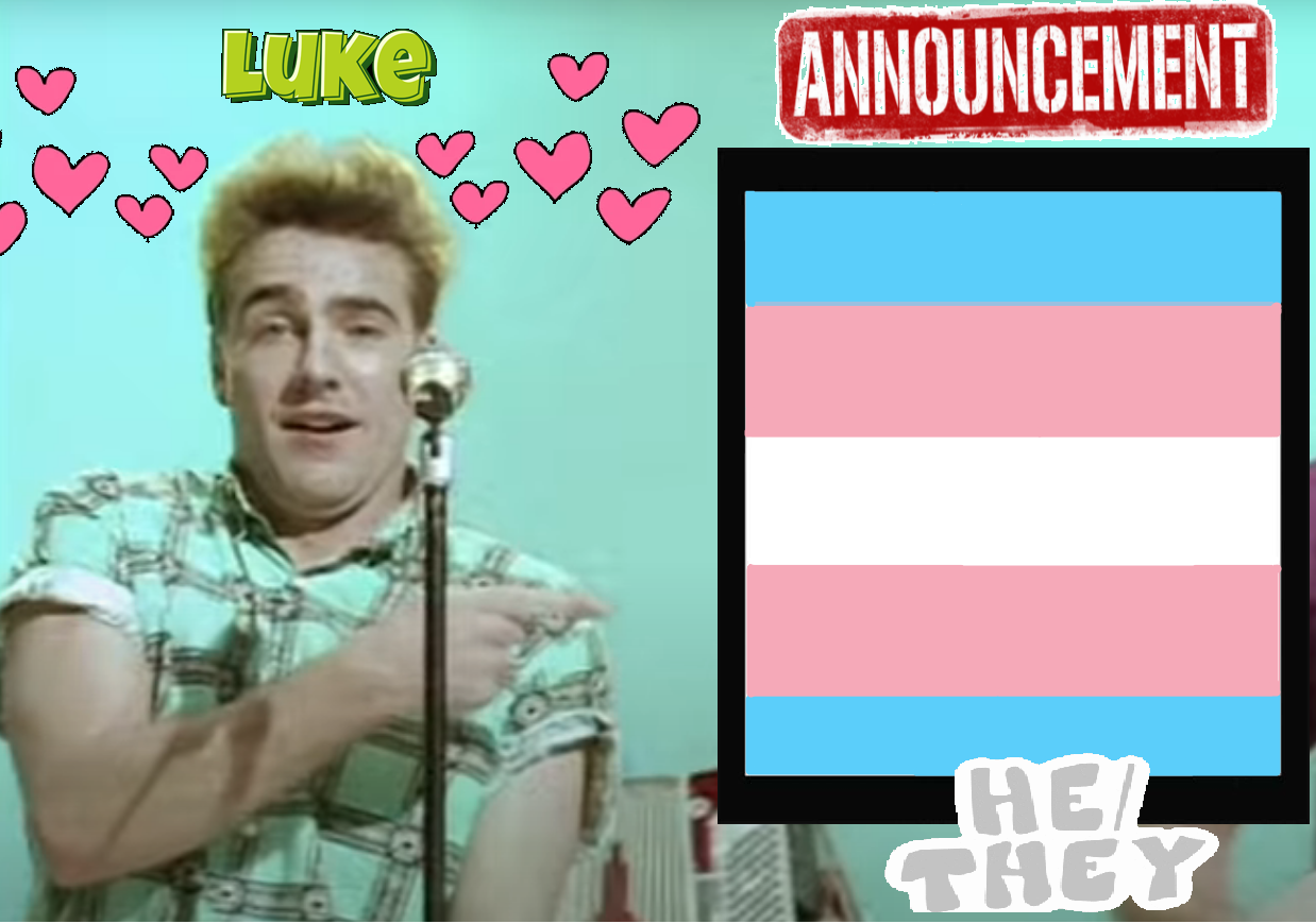 Announcement Temp (Luke) Blank Meme Template