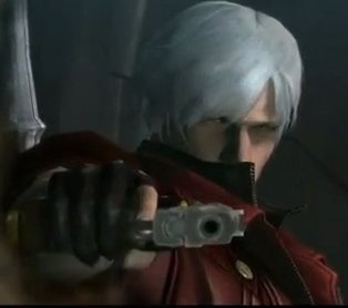 Dante gun Blank Meme Template