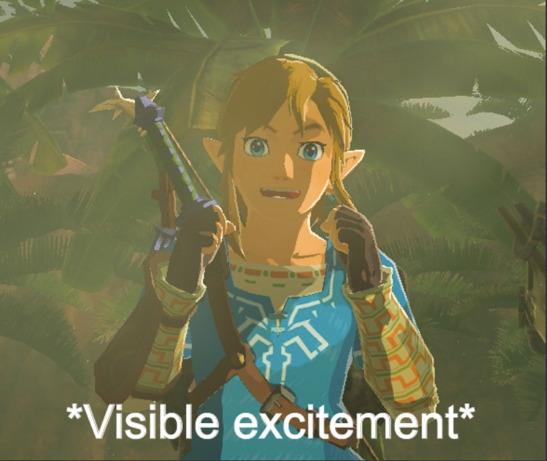High Quality Visible excitement Blank Meme Template