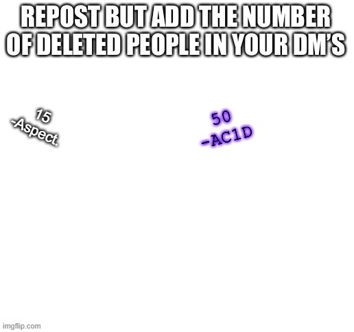 15
-Aspect. | made w/ Imgflip meme maker