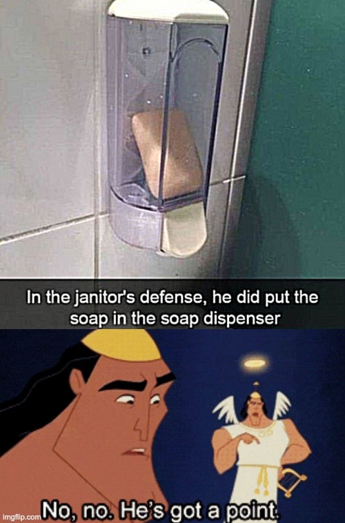 *.* | image tagged in no no he s got a point | made w/ Imgflip meme maker