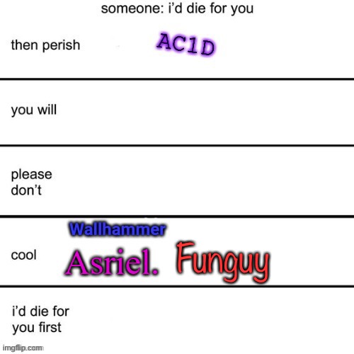 depending on who it is i might do the bottom one | Funguy | image tagged in repost,trend | made w/ Imgflip meme maker